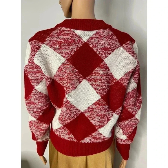 The fifth label NWT Womens Angle Knit sweater size Large Red/white - Picture 2 of 13
